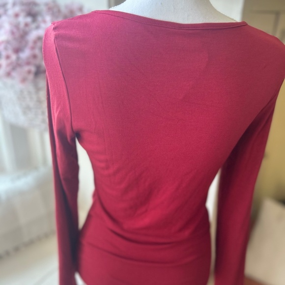 Red Top/Blouse - Picture 6 of 11